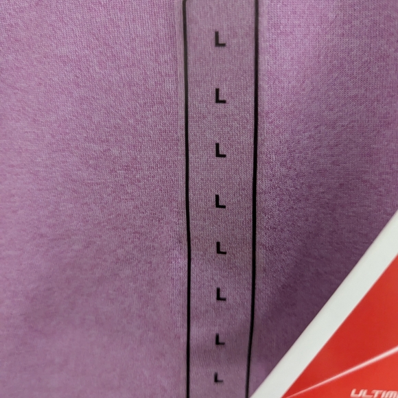 NWT Adidas Large Deltapeak Purple Short Sleeve Tee Running Tennis Gym Pickleball - Picture 5 of 8